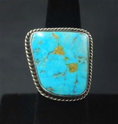 LOVELY MARK CHEE BLUE GEM TURQUOISE RING