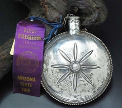 KENNETH BEGAY AWARD 1948 TOBACCO FLASK