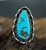 JULIAN LOVATO LARGE BISBEE TURQUOISE RING