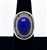 PRETTY LEO YAZZIE LAPIS LAZULI & SILVER RING