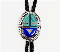 Lovely Gilbert Nelson Mosaic Inlay Bolo