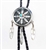 Hopi Frank Lahaleon Overlay Sunface Feather Bolo Tie