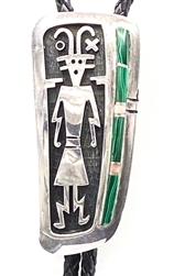 PHILLIP SEKAQUAPTEWA HOPI BOLO TIE