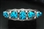 Large Fred Thompson Sleeping Beauty Turquoise Cuff