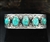 PRETTY FRED THOMPSON WEBBED TURQUOISE CUFF