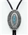 VERNON HASKIE WEBBED TURQUOISE BOLO & TIPS