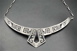 ART BATALA HOPI OVERLAY COLLAR NECKLACE