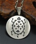 BENJAMIN MANSFIELD HOPI REVERSABLE PENDANT