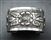 1920's Aguilar Aztec Rose Repousse Cuff Mexico City