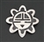 Sweet Little Sunface Tawa Hopi Pendant