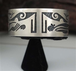 LARRY POLIVEMA HOPI MAIDEN BRACELET