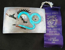 LAMBERT HOMER SR./ R. ROMANCITO AVANYU BELT BUCKLE
