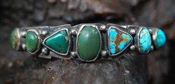 HISTORIC 1910 NAVAJO TURQUOISE BRACELET