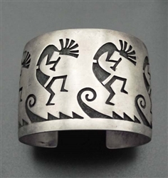 STEVEN SOCKYMA HOPI KOKOPELLI BRACELET