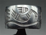 LOVELY VERNON MANSFIELD HOPI SWAN BRACELET