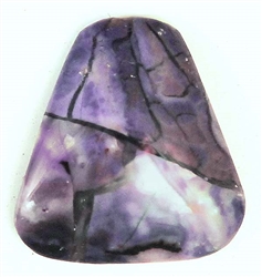 LAVENDER JASPER CABOCHON 7.5 CTS