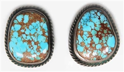 LOVELY MARK CHEE #8 TURQUOISE EARRINGS