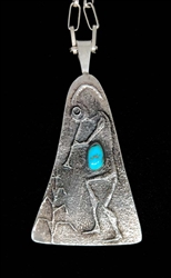 PRESTON MONONGYE KOKOPELLI PENDANT