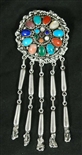 BEAUTIFUL LEE AND MARY WEEBOTHEE CLUSTER PENDANT