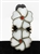 Lovely Anselm & Rosita Wallace Zuni Inlaid Flower Ring