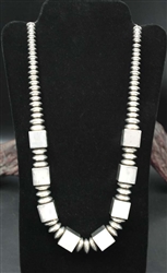 LOVELY ARTIE YELLOWHORSE STERLING NECKLACE