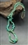 VINTAGE KEWA NATURAL BLUE GEM TAB NECKLACE & JACLAS