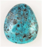 NATURAL BLUE DIAMOND TURQUOISE CABOCHON 14 cts