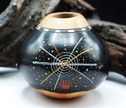 Hopi Lawrence Namoki Beautifully Painted Jar