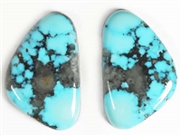 NATURAL MORENCI TURQUOISE MATCHED PAIR 28 cts.