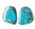 NATURAL MORENCI TURQUOISE MATCHED PAIR 27 cts.