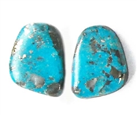 NATURAL MORENCI TURQUOISE MATCHED PAIR 27 cts.