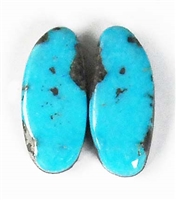 NATURAL MORENCI TURQUOISE MATCHED PAIR 23 cts.