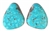 NATURAL MORENCI TURQUOISE MATCHED PAIR 25.5 cts.