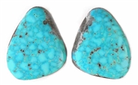 NATURAL MORENCI TURQUOISE MATCHED PAIR 25.5 cts.