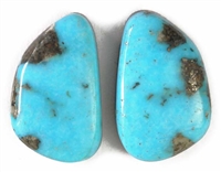 NATURAL MORENCI TURQUOISE MATCHED PAIR 23 cts.