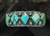 EARLY 1930's TURQUOISE DIAMOND BRACELET