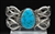 CHARLIE HOUCK NAVAJO CAST TURQUOISE BRACELET