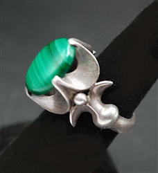 Rare Vintage Tasco Silver Designer Antonio Pineda Ring