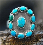 WONDERFUL VINTAGE TURQUOISE RING