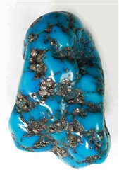 NATURAL MORENCI TURQUOISE NUGGET CABOCHON 68.5 cts