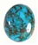 NATURAL MORENCI TURQUOISE CABOCHON 13 cts