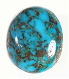 NATURAL MORENCI TURQUOISE CABOCHON 13 cts