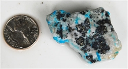 NATURAL MORENCI TURQUOISE SPECIMEN 45 GRAMS