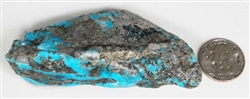 NATURAL MORENCI TURQUOISE SPECIMEN 100 GRAMS