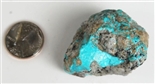 NATURAL MORENCI TURQUOISE SPECIMEN 75 GRAMS