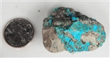 NATURAL MORENCI TURQUOISE SPECIMEN 55 GRAMS