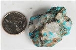 NATURAL MORENCI TURQUOISE SPECIMEN 45 GRAMS