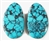 NATURAL MORENCI TURQUOISE MATCHED PAIR 42.5 cts.