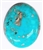 NATURAL MORENCI TURQUOISE CABOCHON 41 cts