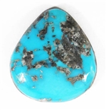 NATURAL MORENCI TURQUOISE CABOCHON 17.5 cts